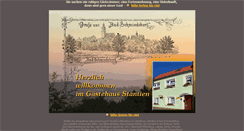 Desktop Screenshot of gaestehaus-stantien.de